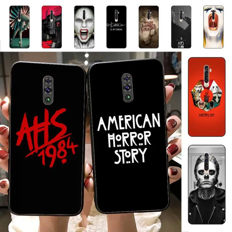 

RuiCaiCa TV American Horror Story AHS 1984 Phone Case for Vivo Y91C Y11 17 19 17 67 81 Oppo A9 2020 Realme c3