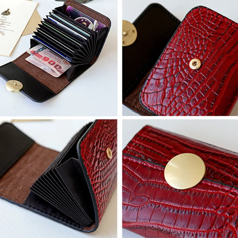 XMESSUN Для женщин кошелек новинка с узором крокодиловая кожа для банковских карт