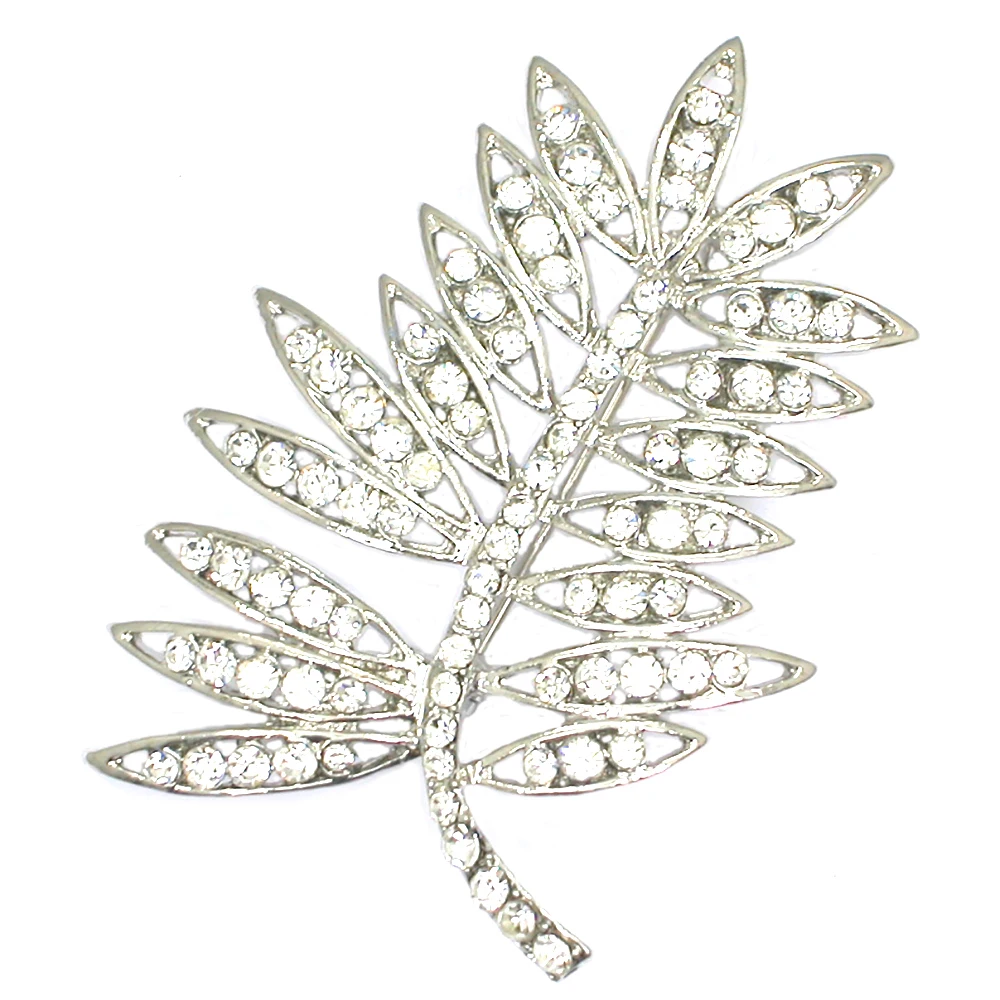 

Женские и мужские Броши Стразы с листьями, банкетная брошь для костюмов, платьев, шляп, шарфов, рюкзаков, булавки, подарки Вечерние