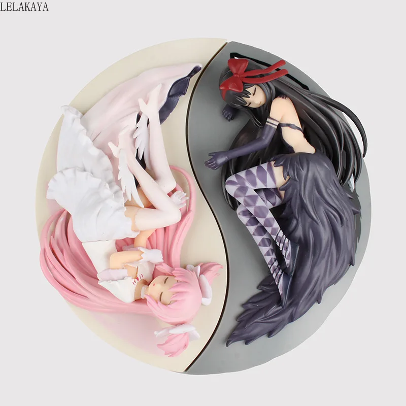 Лидер продаж аниме Puella Magi madoka Magica Kaname Madoka & Devil Akemi Homura Спящая 1/8 ПВХ фигурка