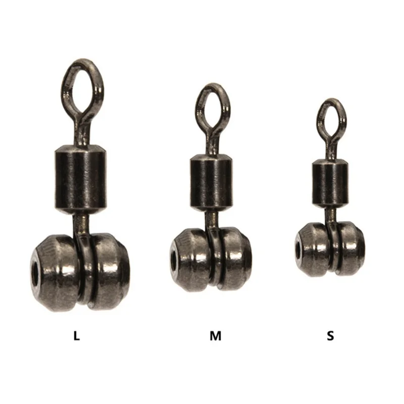 

10 шт./лот рыболовный соединитель из нержавеющей стали, штыревой подшипник, Вертлюги для рыбалки, рыболовные снасти