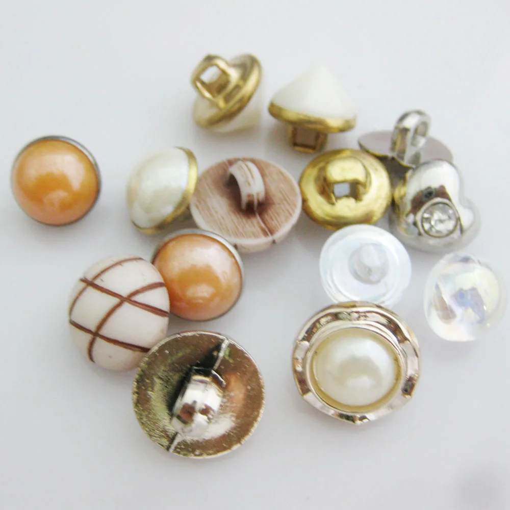 

50 шт., швейные пуговицы, около 10 мм