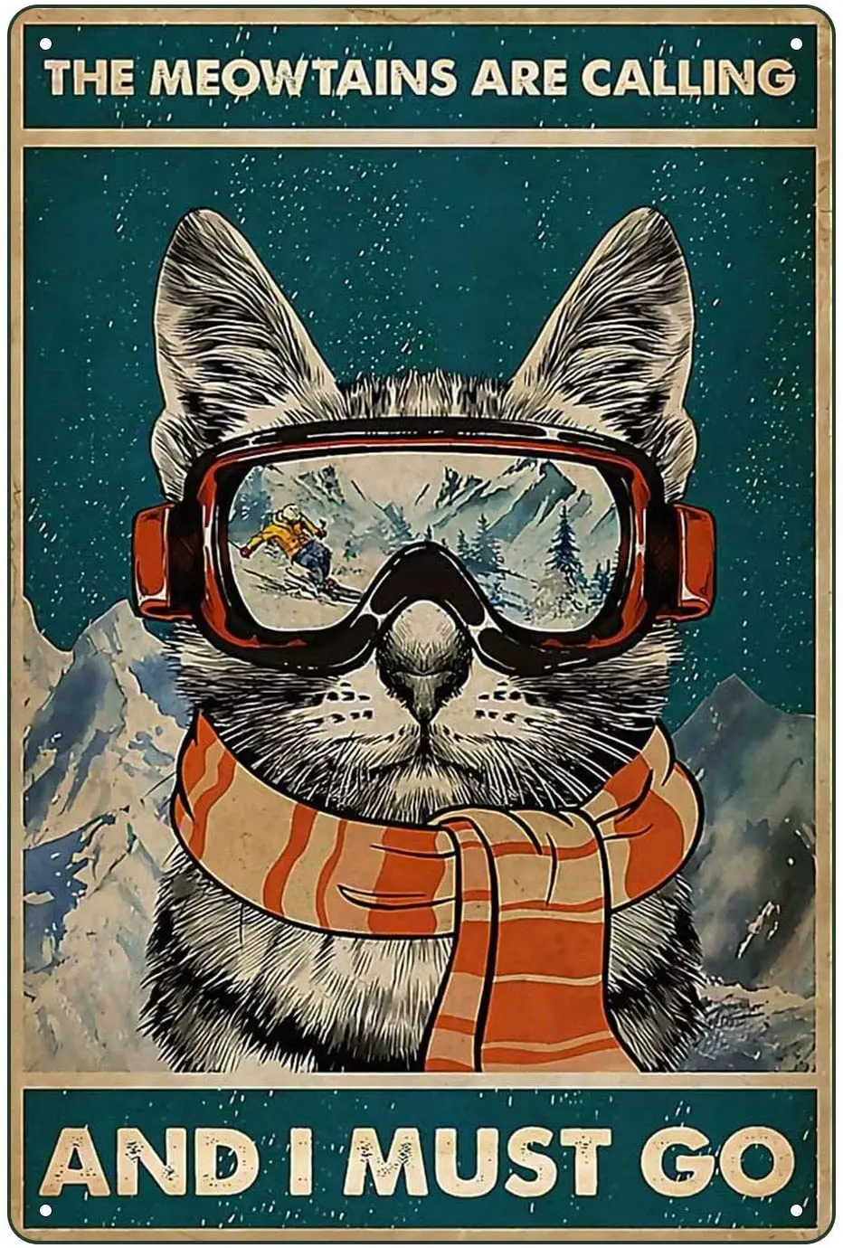 

Bathroom Decor Tin Sign Cat Playroom Metal Plaque Signs Outdoor Pet Garden Decor Vintage Home Bar