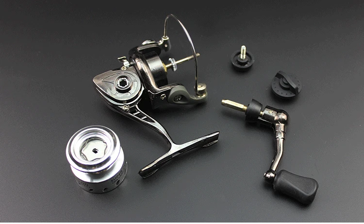 4 3: 1 Рыболовная спиннинговая катушка металлическая шарикоподшипники для карпа