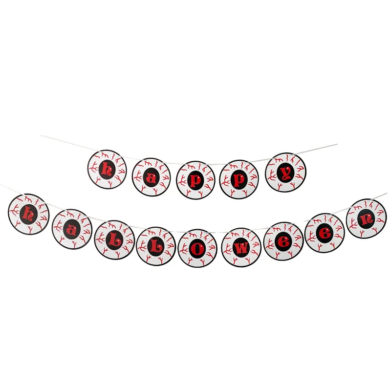 Новинка 1 комплект искусственный бумажный цветок бахрома страшные глаза