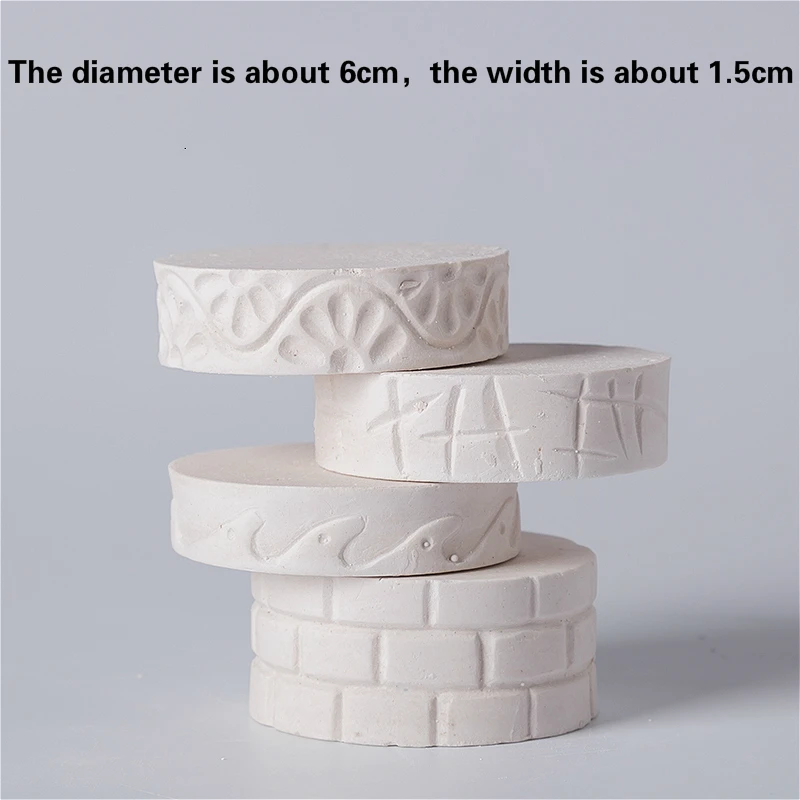 11 шт./компл. печатных грязи рулон креативные инструменты для гончарного дела с