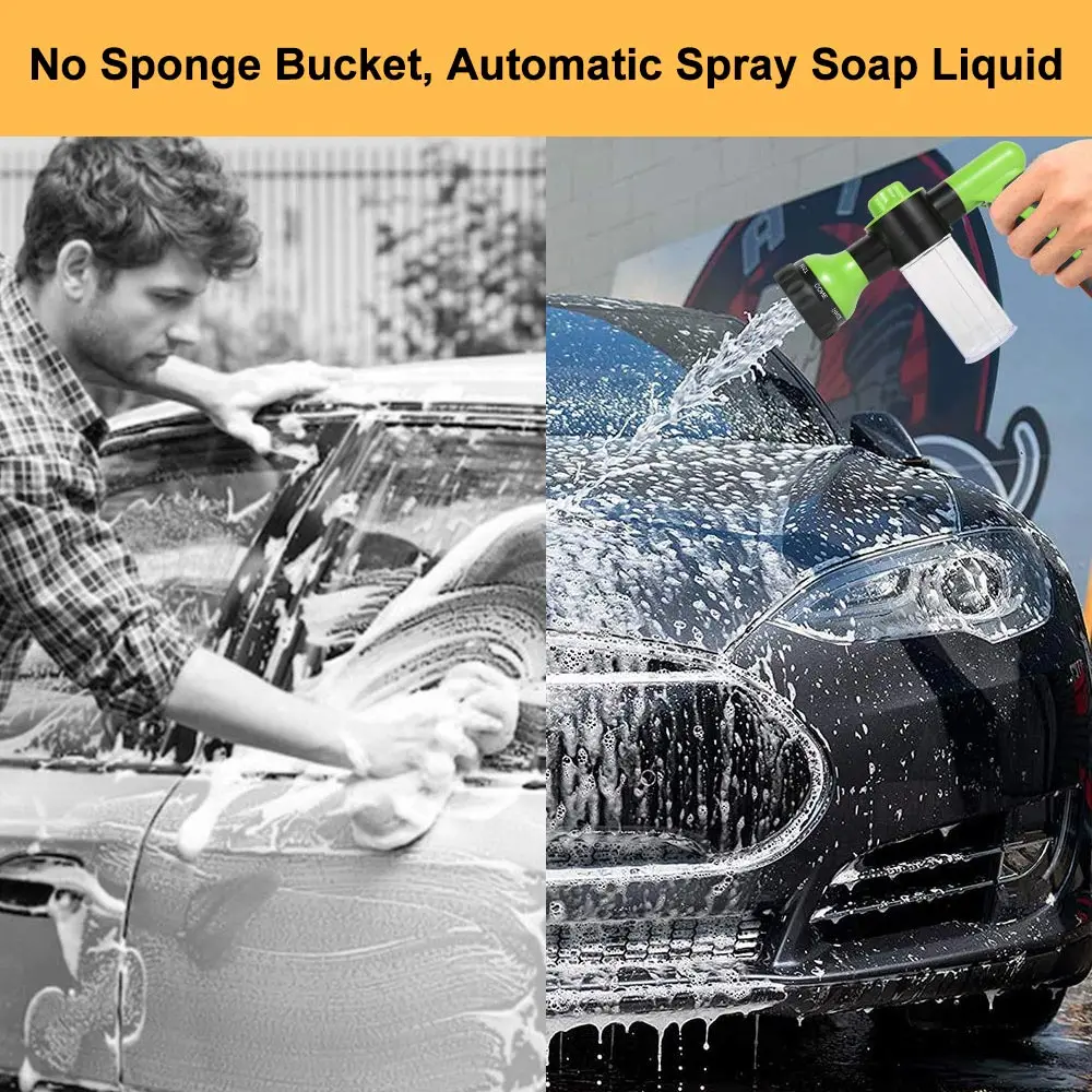 Высокое качество пены автомобиля распылитель для омывателя садовый шланг сопло