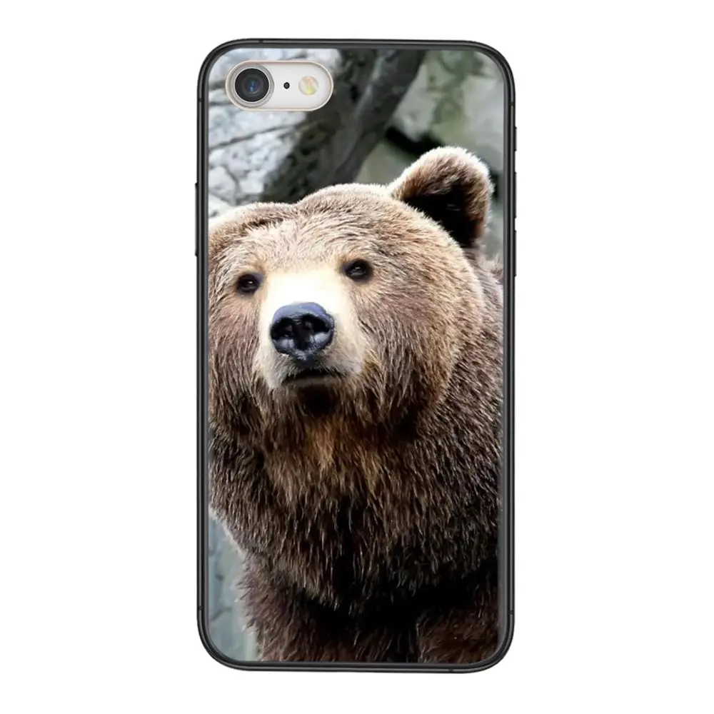 Тонкий чехол для сотового телефона Bear очень дешевый Galaxy S30 S21 S20 Fe S10 S10E S9 S8 S7 S6 Edge Lite