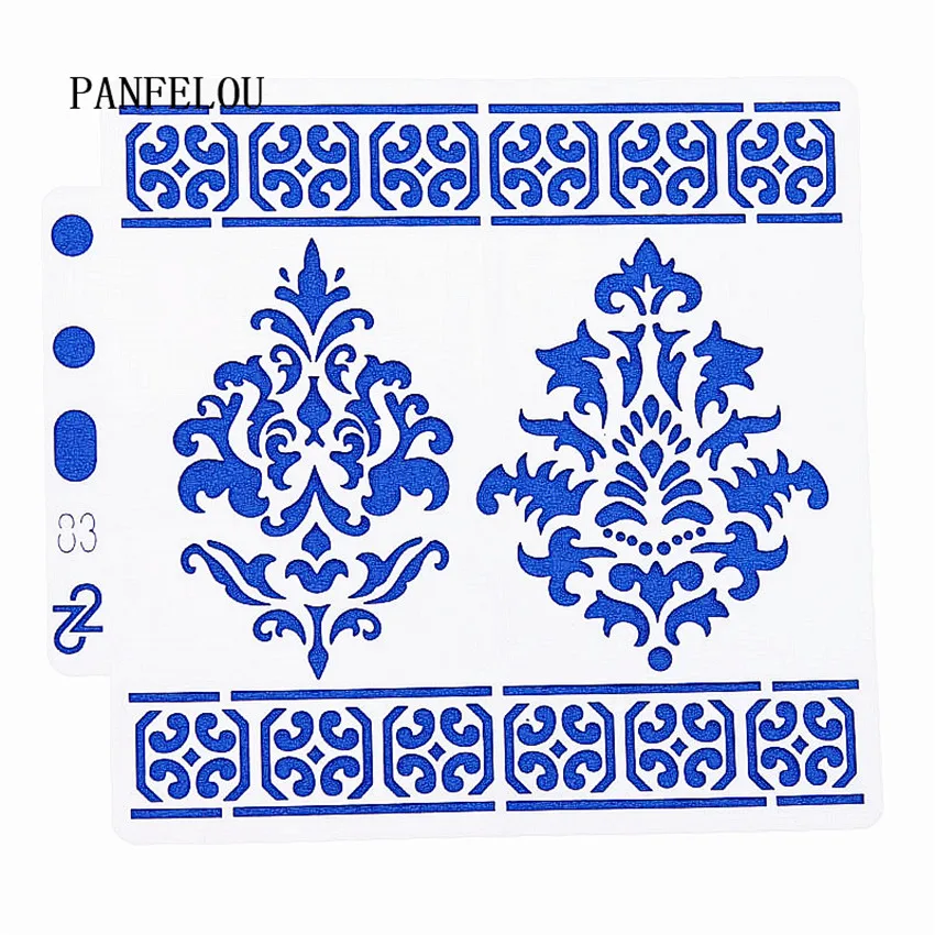 Лидер продаж трафареты для скрапбукинга с волшебными цветами Пластиковая форма