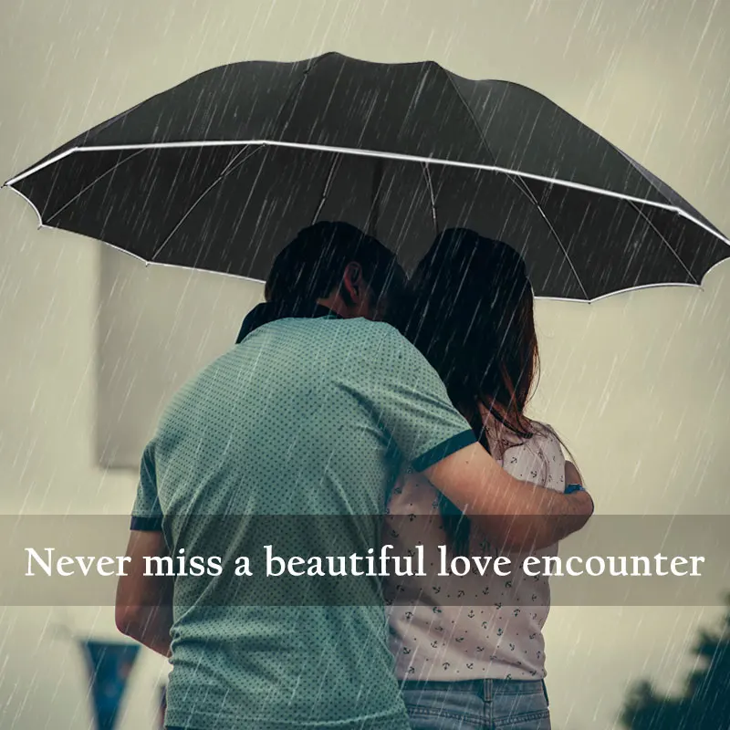 Зонт от дождя ветрозащитный большой 12 к | Дом и сад