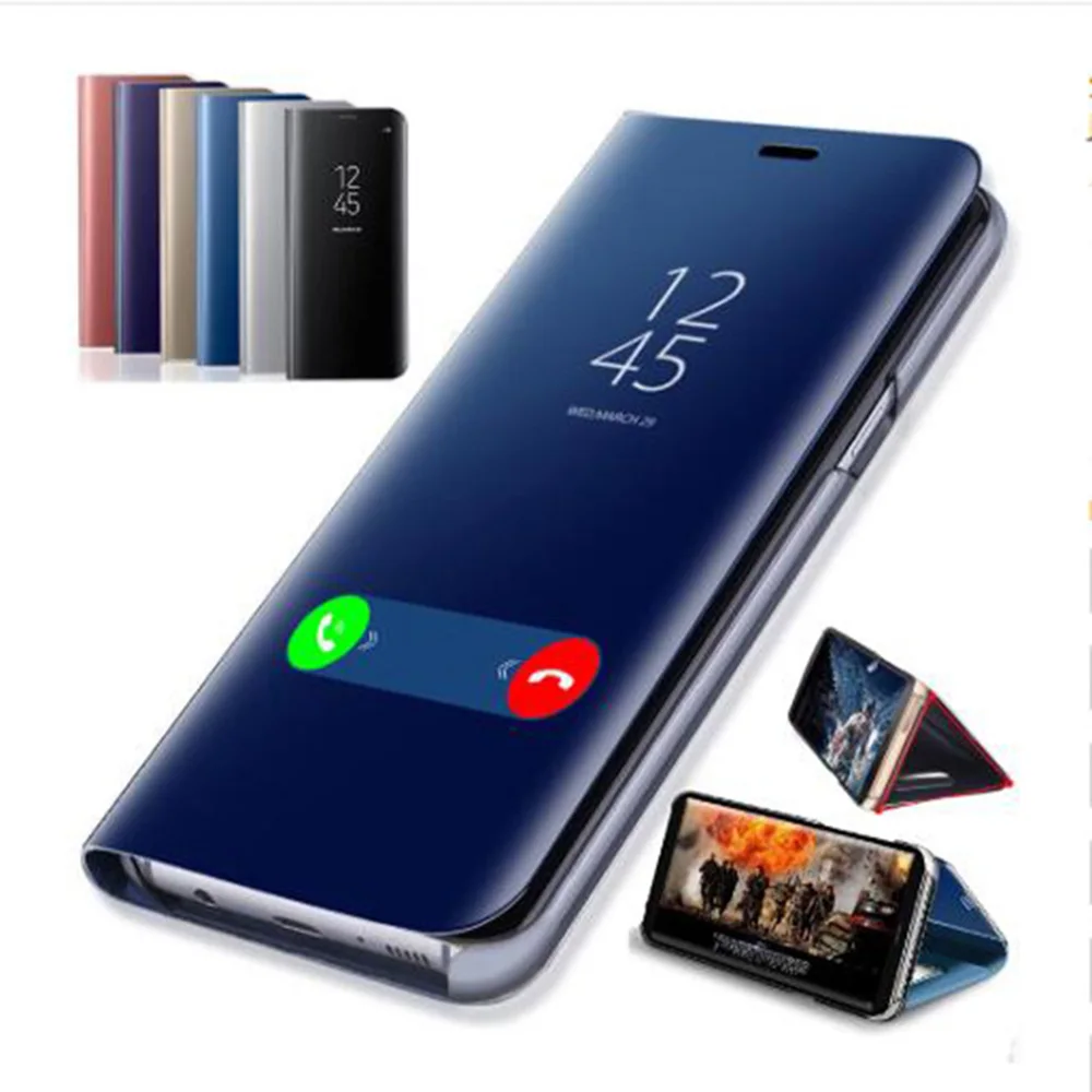 Умный зеркальный флип-чехол для Xiaomi Redmi Note 8 8T 7 5 6 Pro 5A чехол 8A 7A K20 4X Plus телефона |