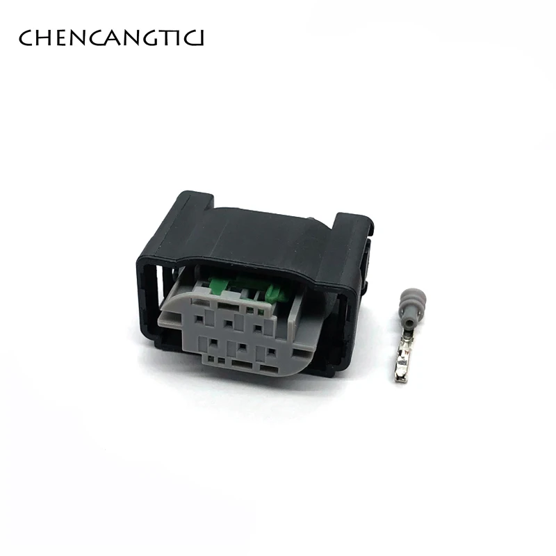 2 комплекта 6 Pin 0 мм Автомобильный акселератор педаль разъем 1-967616-1 7M0973119 для BENZ BMW