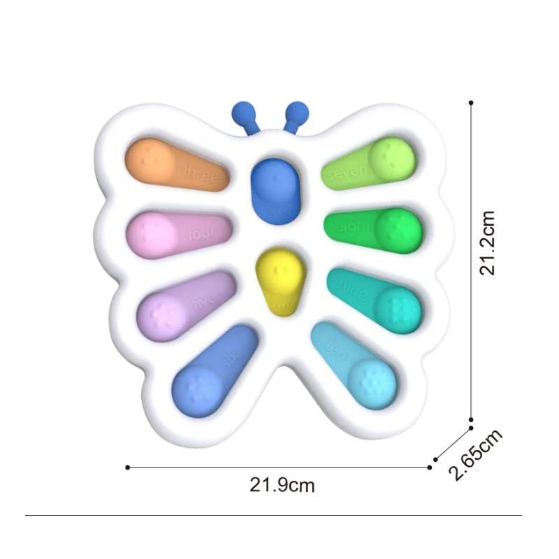 

New Simple Dimple Toy Fat Brain Toy Anti Stress Relief Hand Toys For Kids Adults Early Educational Autism Special Need Toys