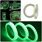 1 шт. светящаяся лента, самоклеящаяся лента ночного видения, светящаяся в темноте, Предупреждение, ленты для украшения дома на сцене