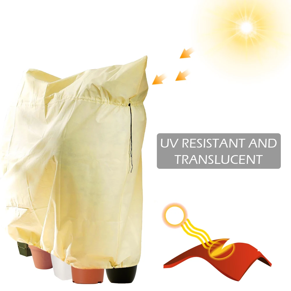 Чехол для растений теплый чехол кустарника дерева защитный мешок дворовый