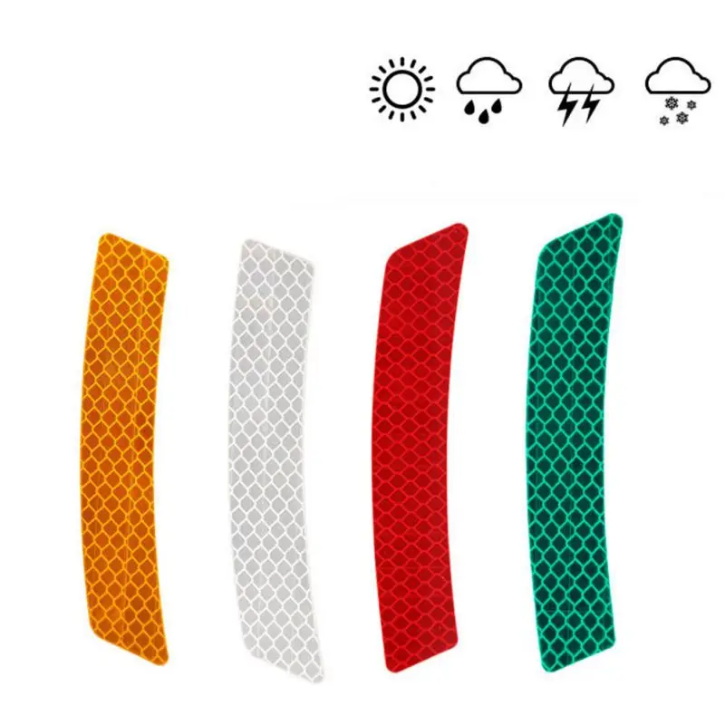 4 шт. светоотражающие Предупреждение сы для автомобильного