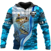 tuna fishing 3d all over printed mens hoodies harajuku streetwear hoodie unisex casual pullover autumn jacket tracksuits kj0125