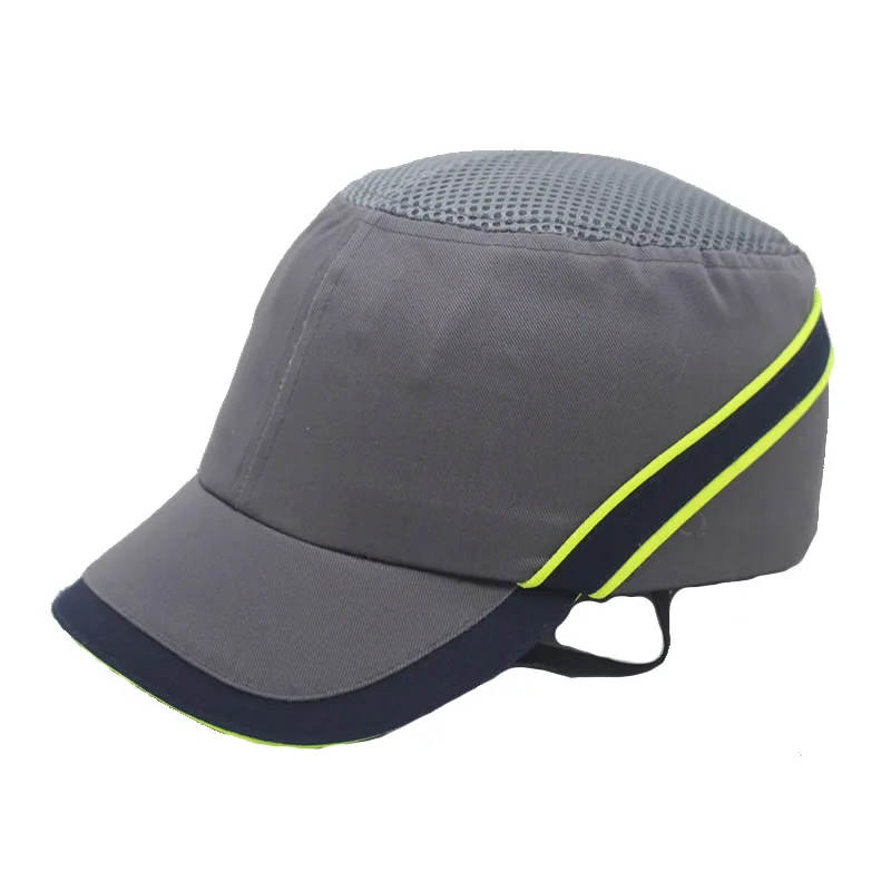 

New Work Safety Bump Cap Hard Inner Shell Protective Helmet Baseball Hat Style For Work Factory Shop Carrying Head Protection