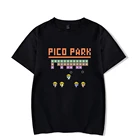 Модная футболка Pico Park для женщин и мужчин, летние футболки с коротким рукавом, лидер продаж, Повседневная Уличная одежда, футболки