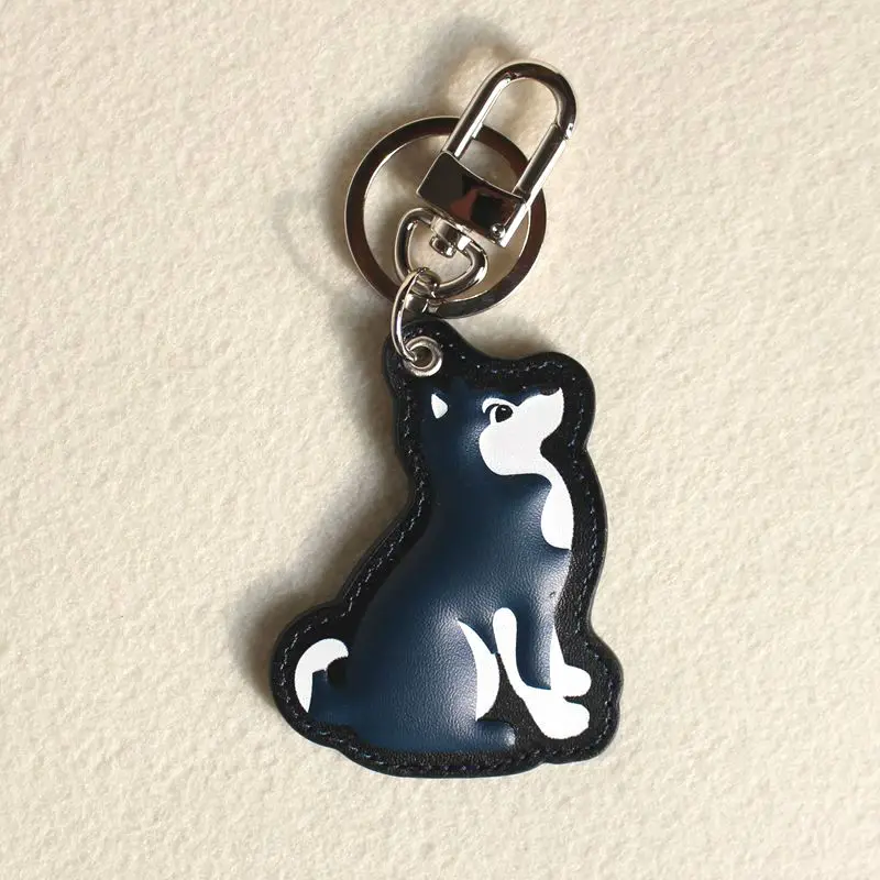 Известный бренд брелок с симпатичной собакой для ключей от автомобиля женская