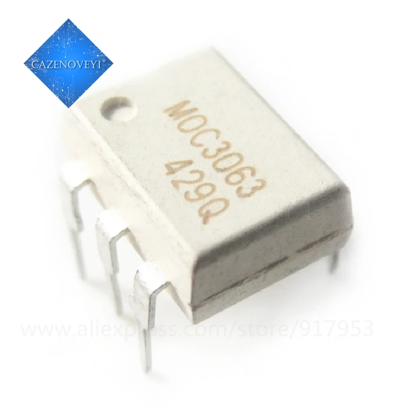 10pcs/lot MOC3051 MOC3052 MOC3061 MOC3062 MOC3063 MOC3081 MOC3082 MOC3083 MOC3033 MOC3031 DIP-6 New original In Stock