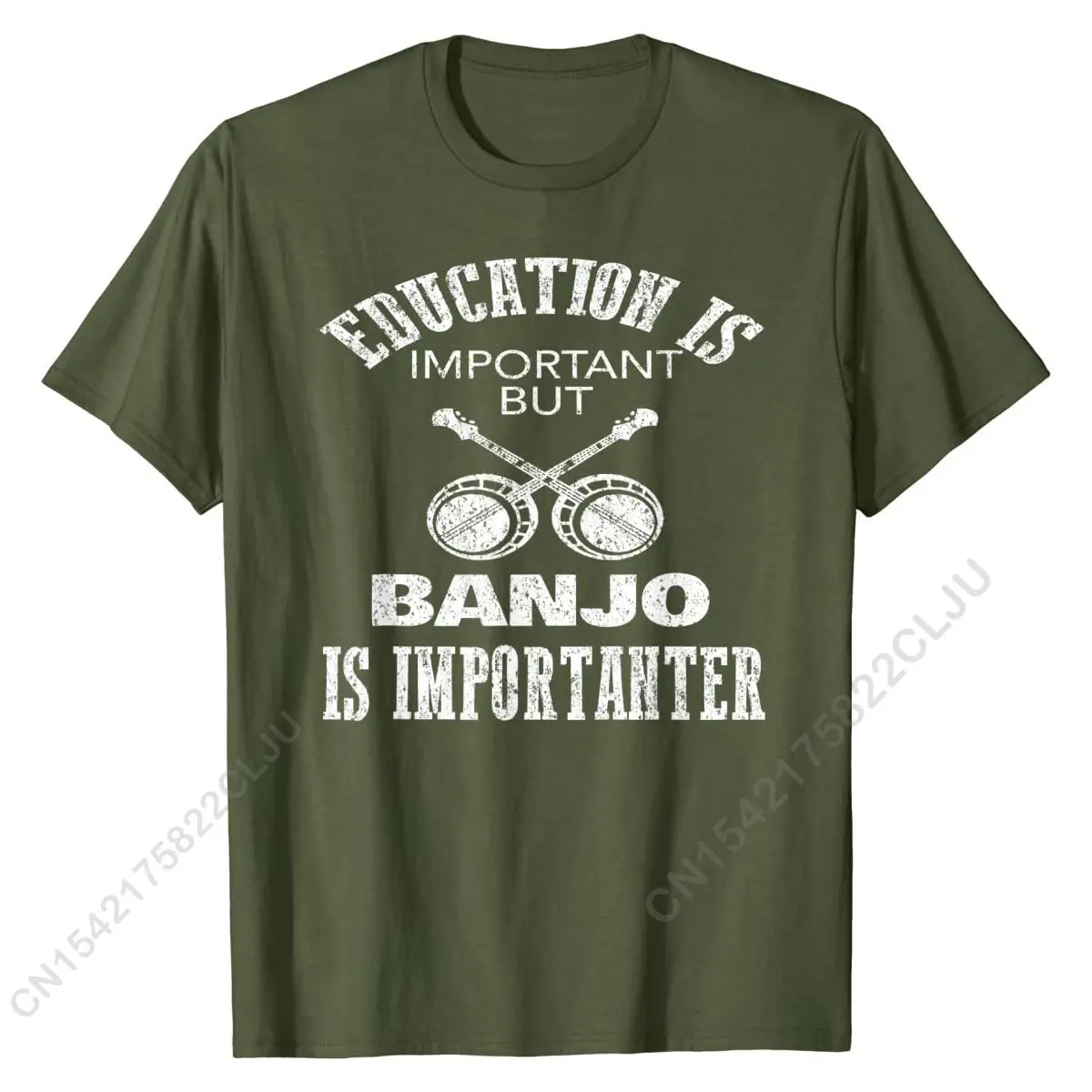 Футболка с импортером Образование важно но банджо топы летние футболки для