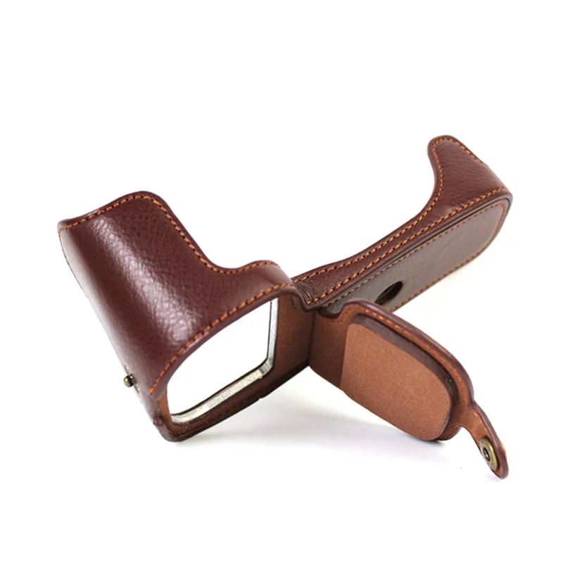 Чехол из натуральной яловой кожи, чехол-накладка для камеры Canon EOS 60D 70D 80D 90D 80DII DSLR с отверстием для аккумулятора