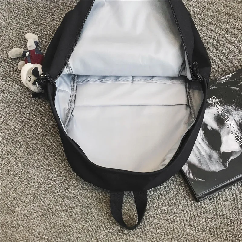 

DCIMOR Belt Buckle Flip Women Backpack High Quality Zipper Women's Backpack Unisex School Bag Large Capacity Travel Pack Mochila
