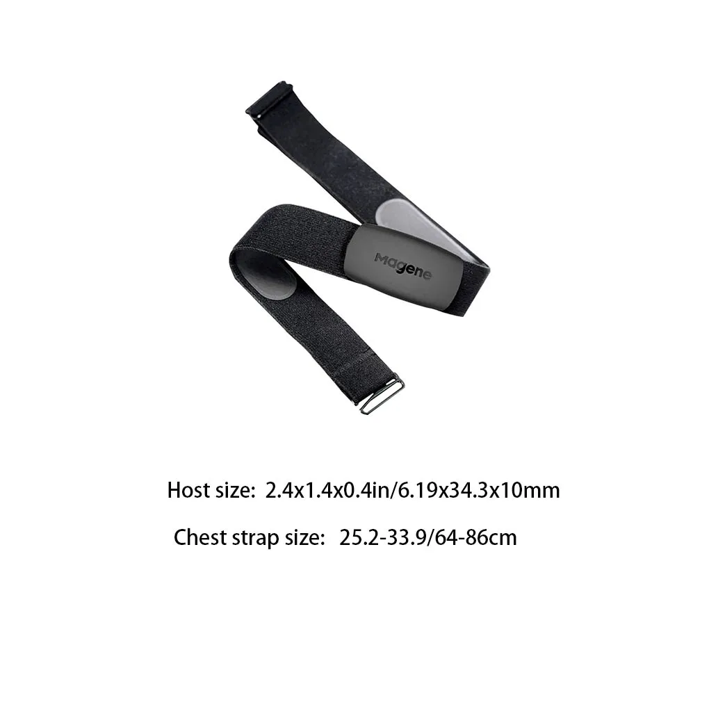 

Waterproof H64 Heart Rate Chest Strap Monitor Bluetooth4.0 ANT + gemini210 Sensor Computer Bike Sports Band