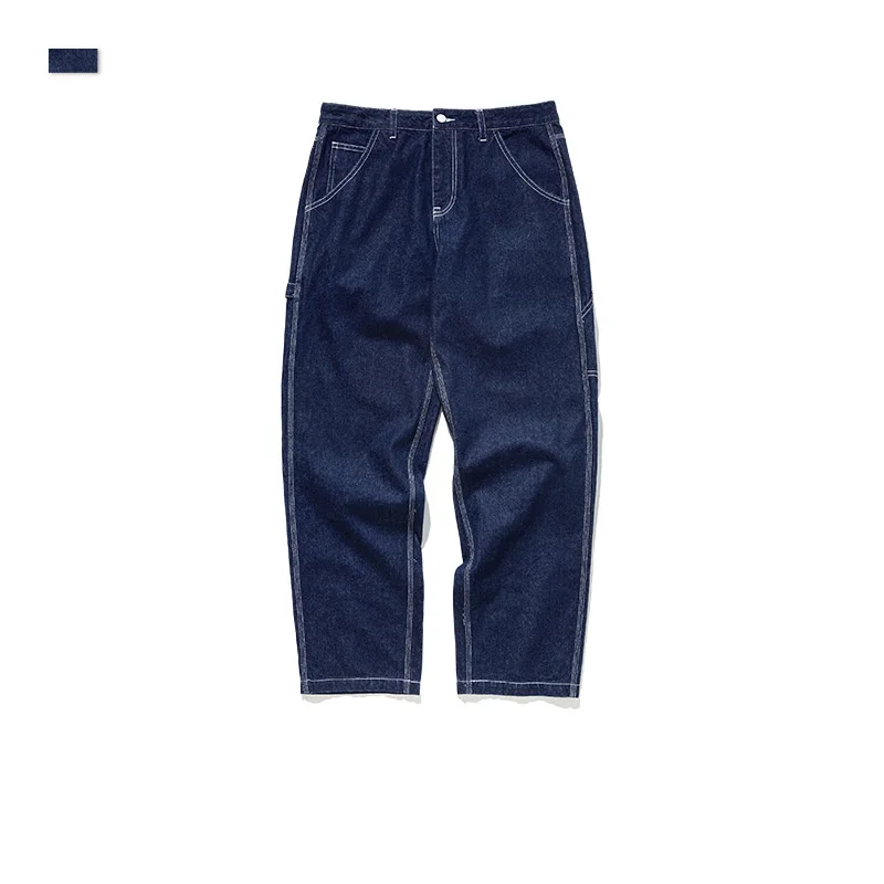 Cooo Coll 19SS Kanye West denim Jeans Slim Fit Hip Hop Skinny Biker Joggers Streetwear Classic loose Jean Long Pants | Мужская одежда