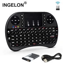 2.4GHz Mini Wireless Keyboard QWERTY Black Portable i8 with BL 5C Battery For Tablets Windows TV Xbox PS3 Raspberry Pi Dropship