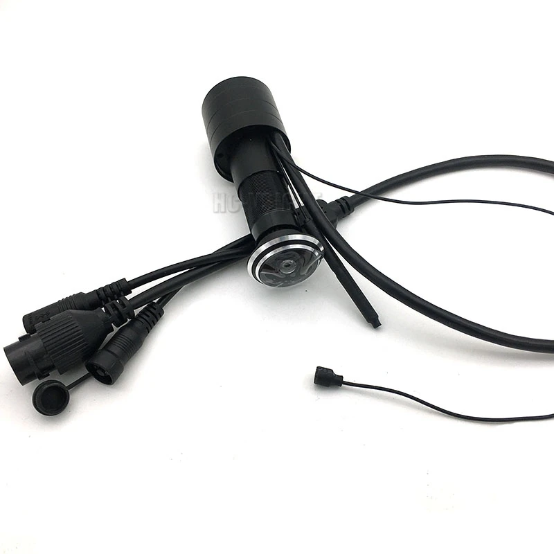 1080P HD H.264 дверной глазок Wifi IP-камера безопасности широкоугольный объектив рыбий