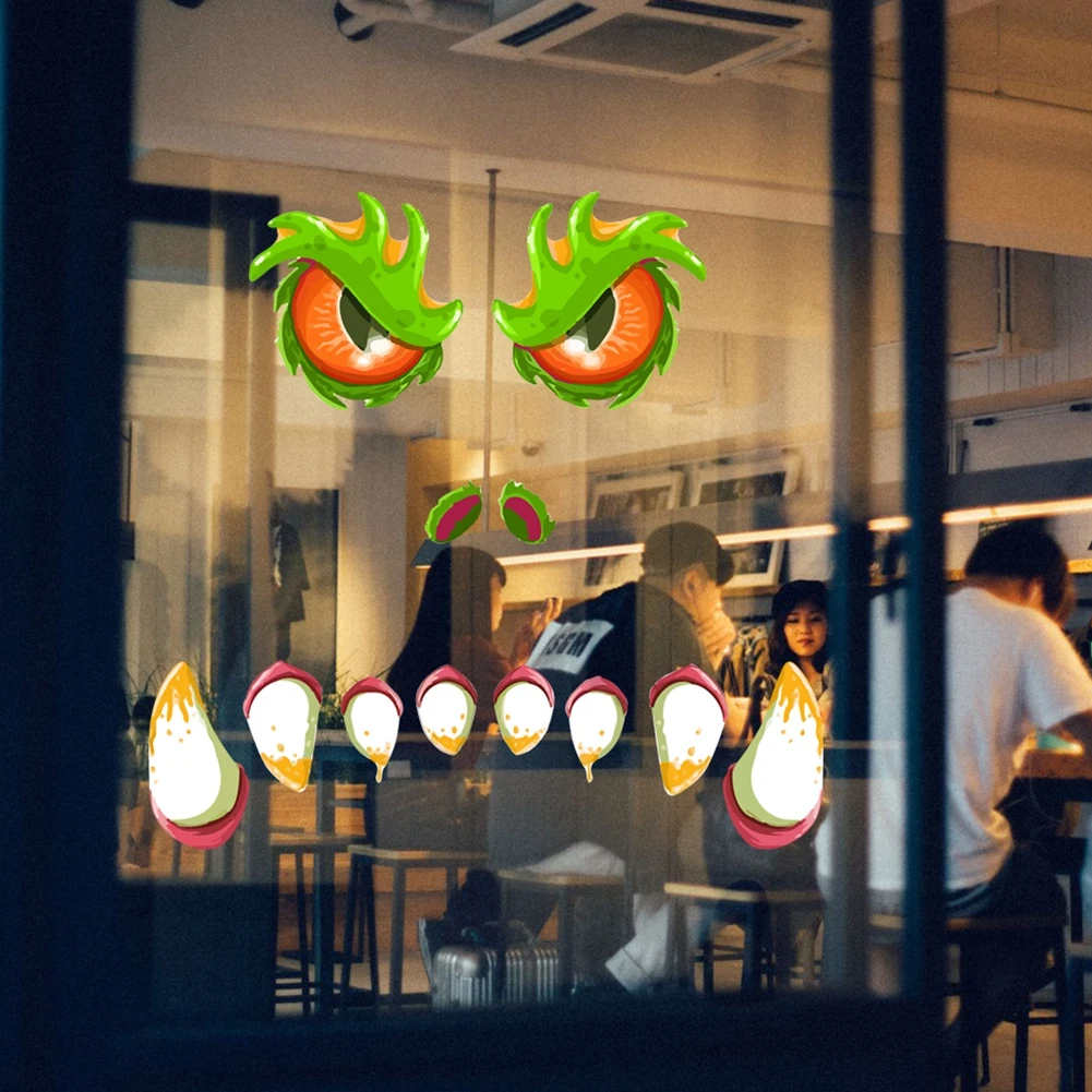 Совершенно новые наклейки на пол из искусственного ПВХ в виде монстра настенные