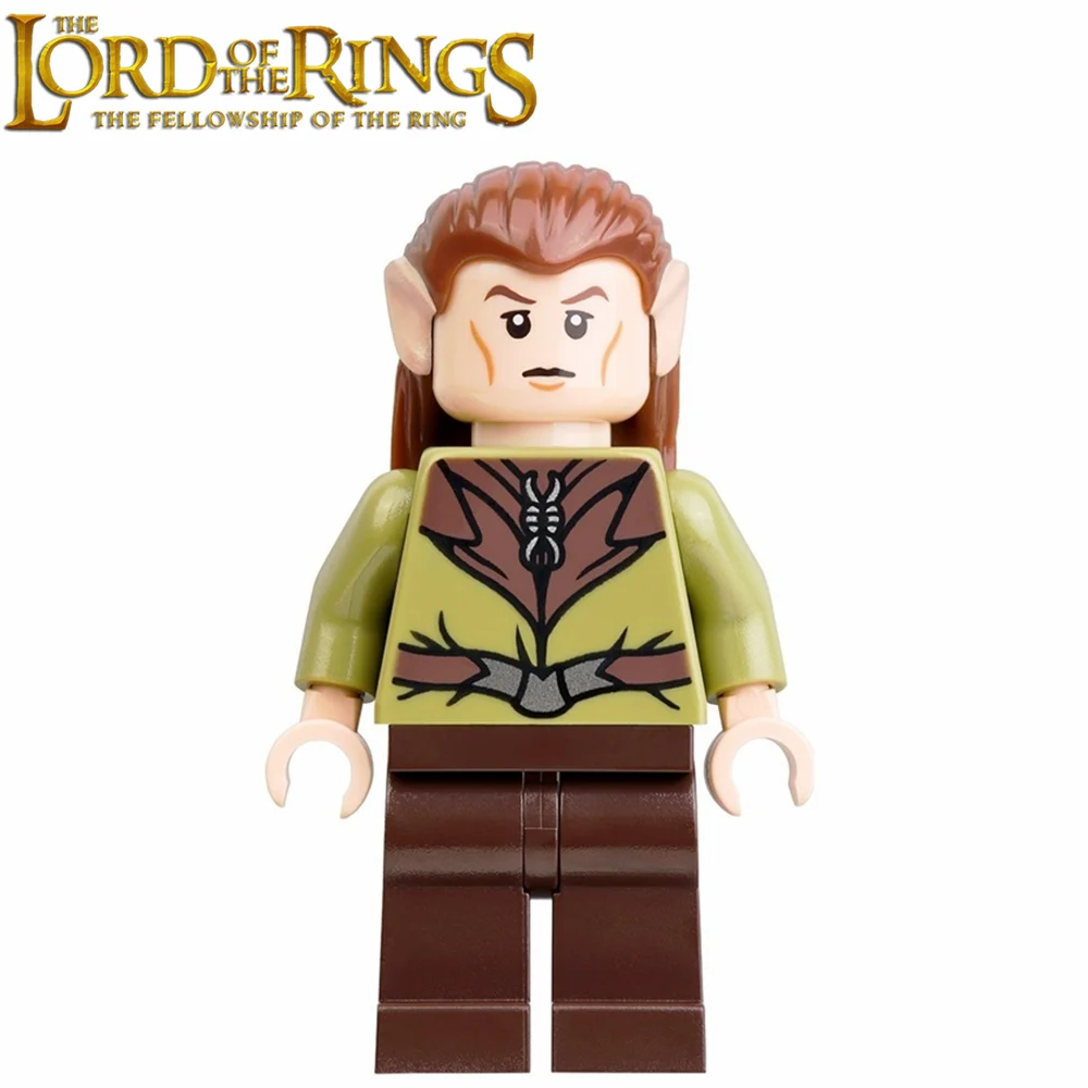 Singel продажа Властелин колец Эльф стражник lor053 халдир баррель Escape Minifig сборка