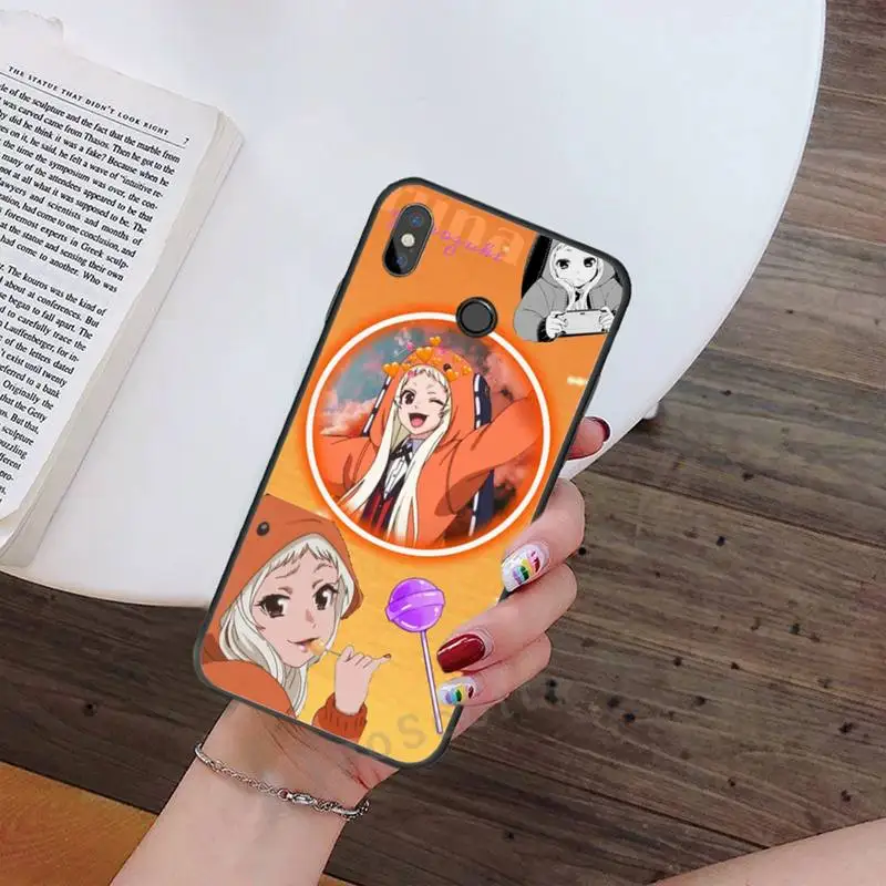 

Japan anime Runa kakegurui Phone Case For Xiaomi Redmi note 7 8 9 t max3 s 10 pro lite Luxury brand shell funda coque