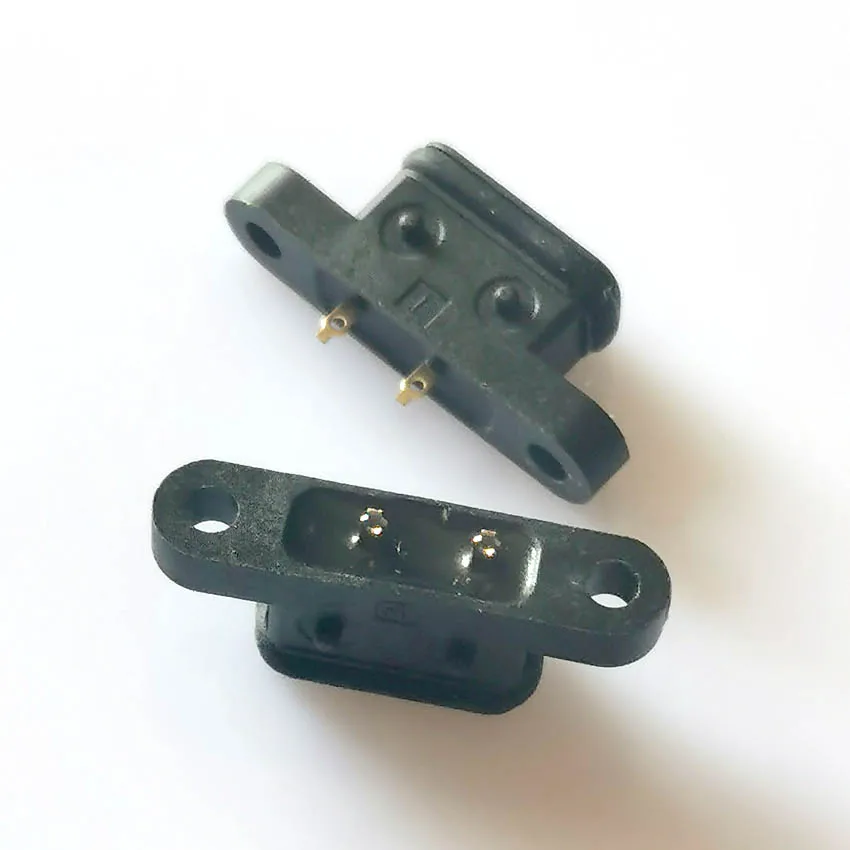 

TYPE C 2Pin Waterproof Female USB C Socket Port With Screw Hole Fast Charge Charging Interface 180Degree USB Connector