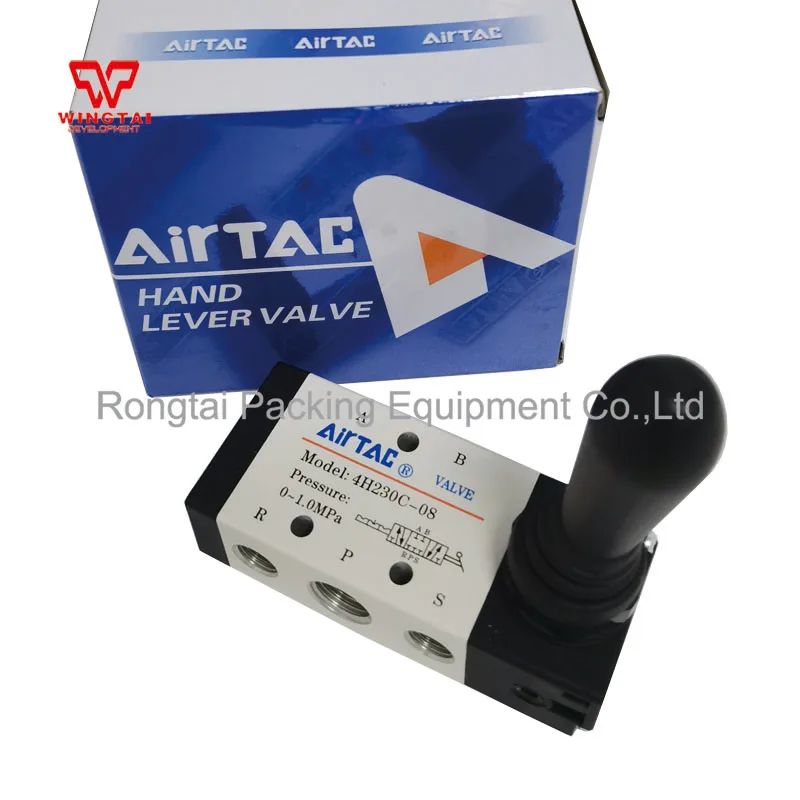 

4H230C-08 AIRTAC manual valve, sliding column structure, small size, light weight, easy to assemble and disassemble