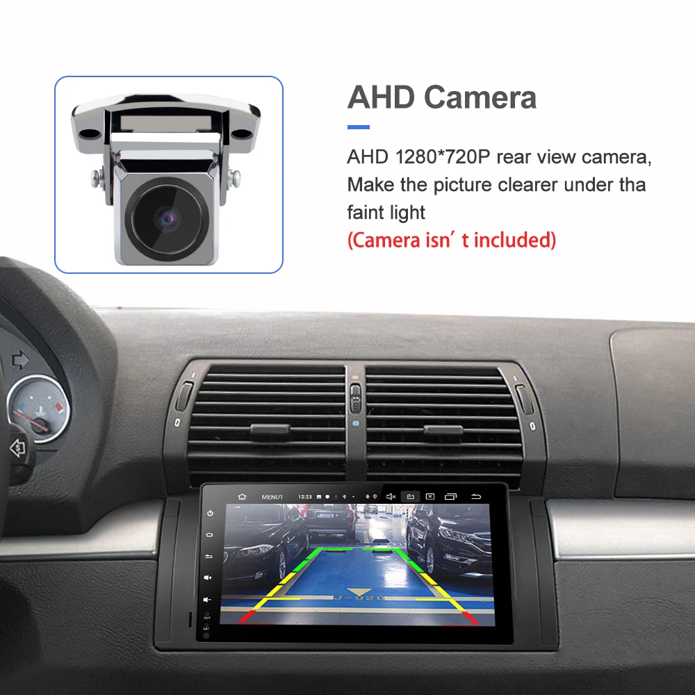 Isudar Android 1 Din Авто Радио для BMW X5 E53 E39 Автомобильная Мультимедийная система Canbus Octa