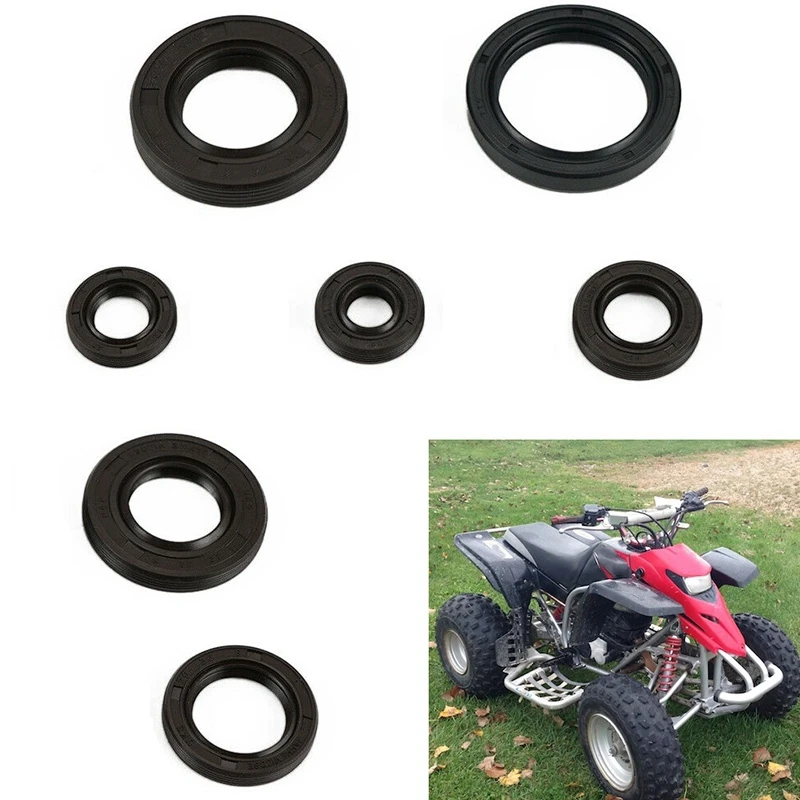 

Engine Oil Seals Transmission Seal Rebuild Kit for Yamaha Blaster 200 1988-2006