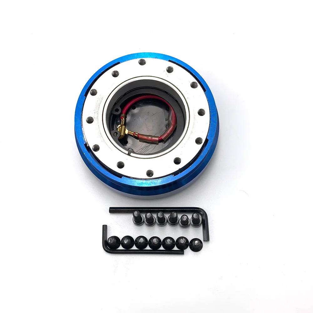 Тонкий быстросъемный 6 отверстий рулевое колесо адаптер ступицы Комплект