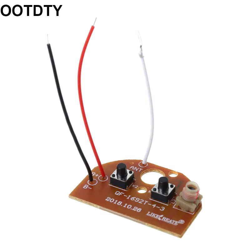 2CH RC пульт дистанционного управления 27 МГц печатная плата приемопередатчика и