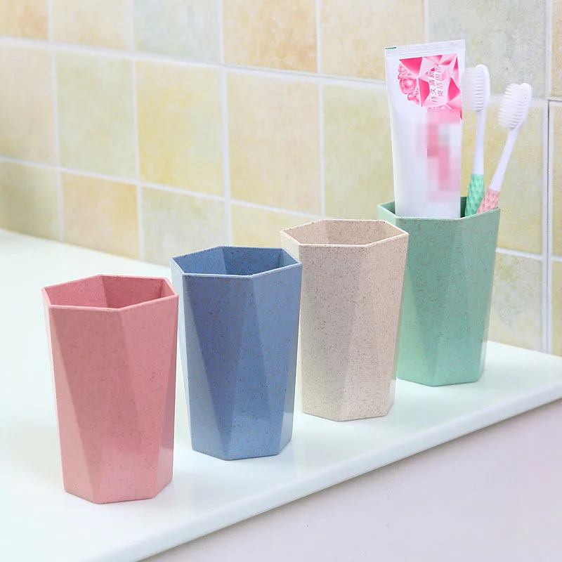 

1pc Portable Washing Cup Travel Couple Brushing Cups Plastic Creative Simple Nordic Toothbrush Cup Mug Household Bathroom Tools