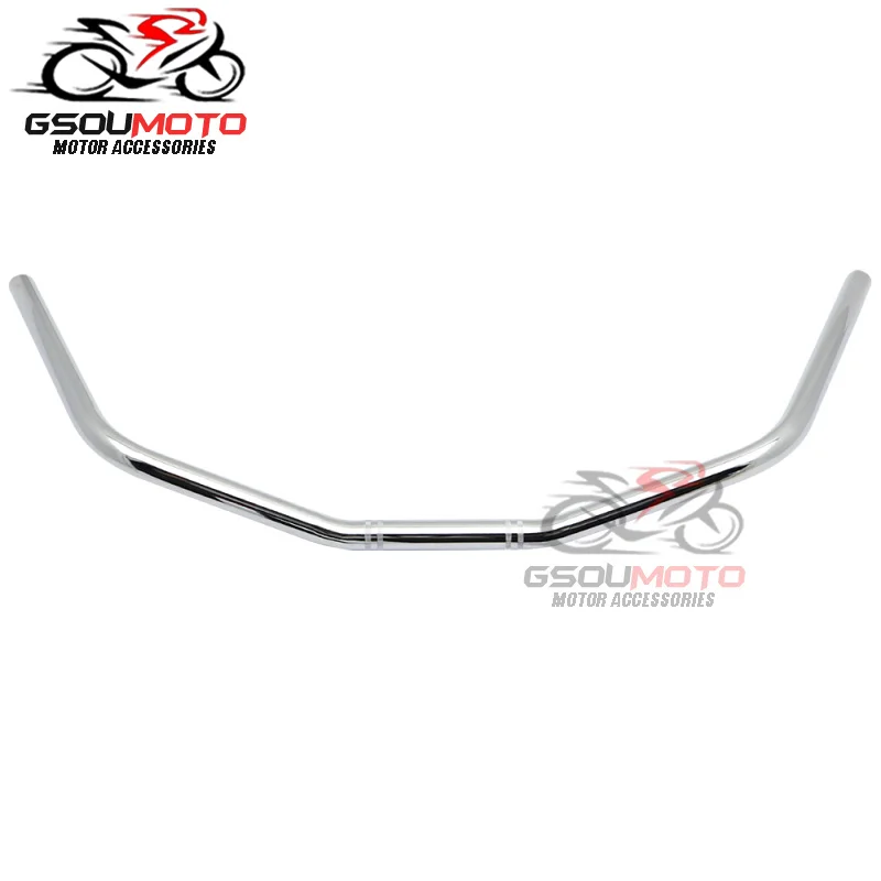 25 мм черный хром рукоятка руль для Honda Magna VF 250 750 Shadow VT 400 1100 VLX 600 Steed кафе Chopper Bobber| |