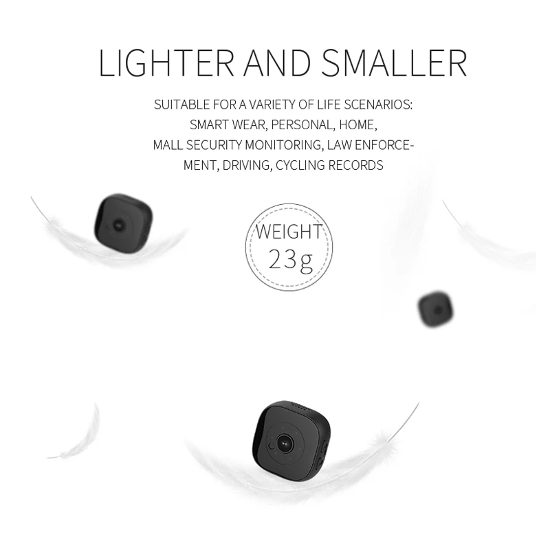 Спортивная мини камера смарт 1080 p ip Full HD инфракрасная WiFi для обнаружения