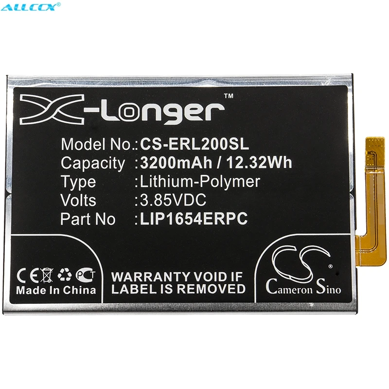 Cameron Sino 3200 мАч аккумулятор LIP1654ERPC для Sony H3113 H3311 SM12 SM32 XA2 Xperia L2 TD LTE LTE|Аккумуляторы