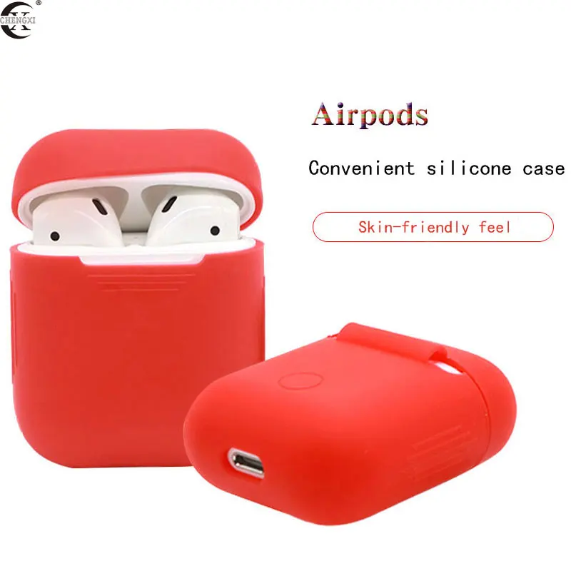 Защитный чехол для телефона Apple AirPods противоударный беспроводных наушников с