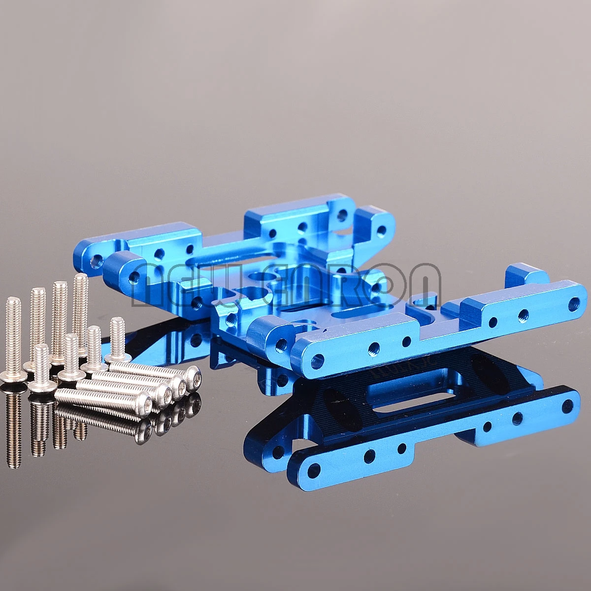 Новинка алюминиевая Центральная противоскользящая пластина ENRON коробка передач нижнее Крепление # AX31379 Metal