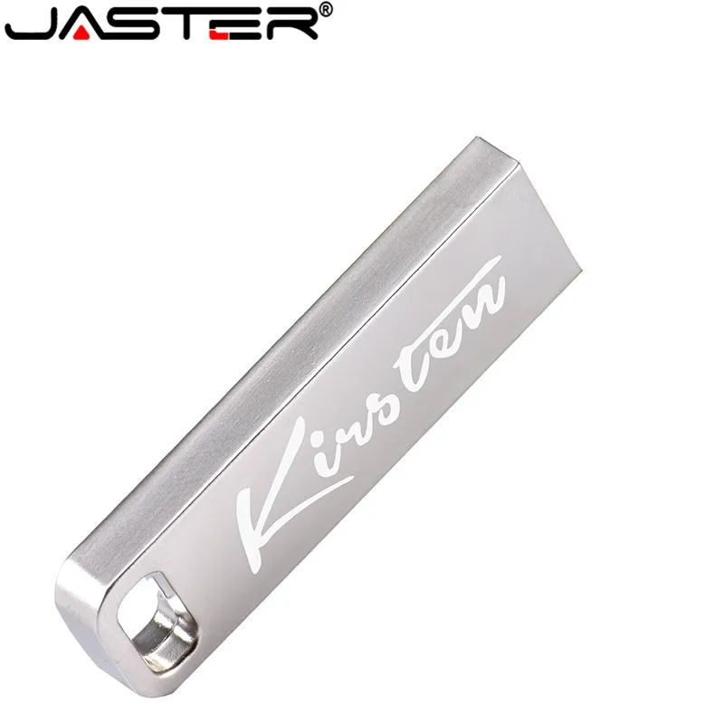 Высокоскоростной флеш накопитель JASTER USB 2 0 металлический серебристый 4 ГБ 16 32 64