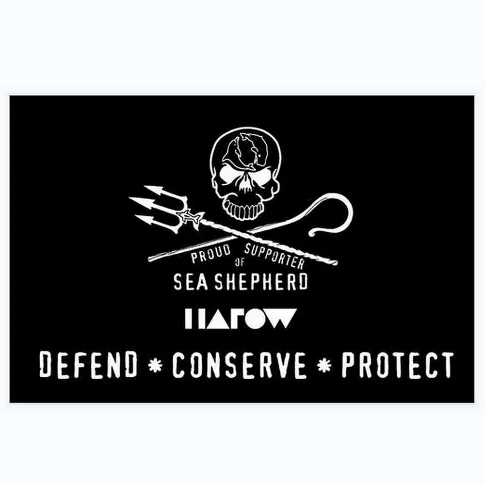 

zwjflagshow 90x150CM One Piece pirate flag skull Flag Banner high quality polyester Halloween activities sea shepherd flag