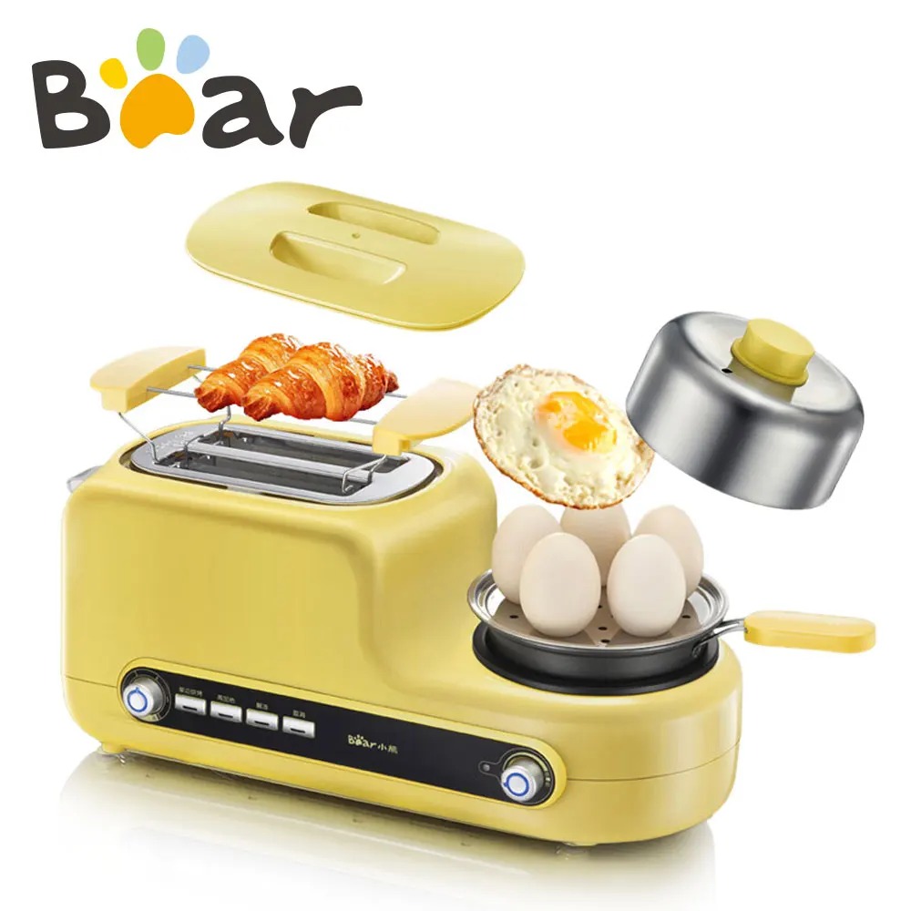Машинка для жарки хлеба Bear аппарат завтрака миниатюрный бытовой электрический